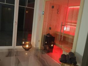 Koupelna v ubytování Villa TAAN Royal