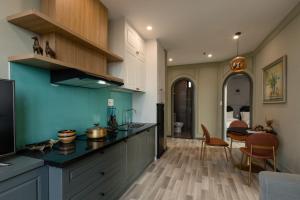 Una cocina o zona de cocina en Mercury Beach DaNang