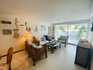 Et opholdsområde på San Andrés espectacular apto frente al mar, WI-FI