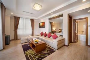 Predel za sedenje v nastanitvi BlueSun Danang Beach Hotel