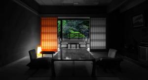 Posezení v ubytování Kawaguchiya Kinosaki Riverside Hotel