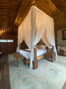 Letto o letti in una camera di Sarini Villas