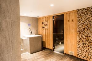 Koupelna v ubytování Hotel Jurmala Spa