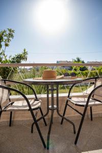 Un balcon sau o terasă la Villa Del Sol Corfu