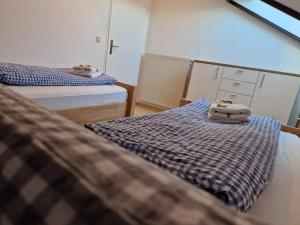 Postel nebo postele na pokoji v ubytování Haus Bergler