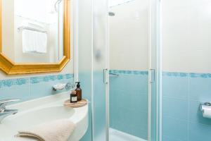Koupelna v ubytování Hotel Teti