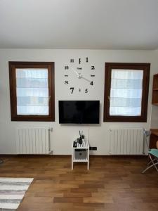 TV a/nebo společenská místnost v ubytování Casa dei Tempesta