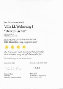 オストゼーバート・ゼリンにあるVilla Li - Fewo 01 "Herzmuschel" - F546の文書のスクリーンショット