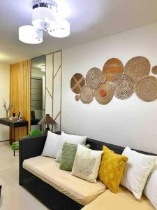 A seating area at 4BR Townhouse at PonteFino Residences Batangas City