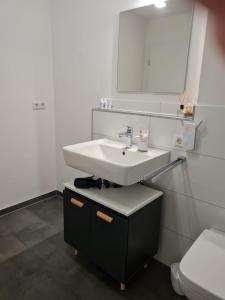 Koupelna v ubytování Ferienwohnung Allgäu