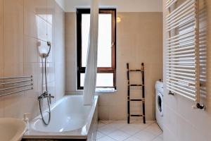 Koupelna v ubytování Budapest Center Apartments