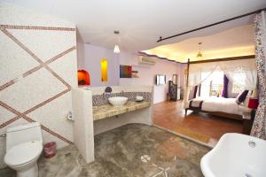 Bilik mandi di Hana B&B