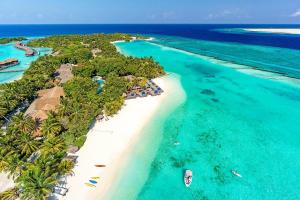 Sheraton Maldives Full Moon Resort & Spa with Free Transfers с высоты птичьего полета