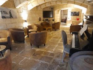 Posezení v ubytování Palazzo Pisani Malta Boutique and SPA