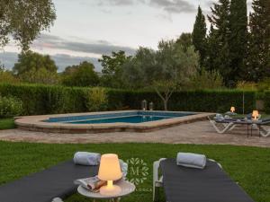 The swimming pool at or close to Marina de namer