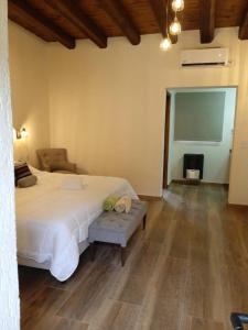 Cama ou camas em um quarto em Pilgrim's Rest - Descanso del Peregrino