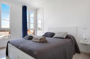 Posteľ alebo postele v izbe v ubytovaní Casa Sea View