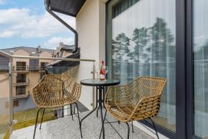 Balkón alebo terasa v ubytovaní Apartment Rybacka with Parking&Balcony by Noclegi Renters