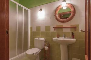 Koupelna v ubytování Ekolanda + 35 fotografií