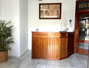 Vstupní hala nebo recepce v ubytování Hostal Almanzor
