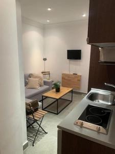 Kuchyň nebo kuchyňský kout v ubytování Coqueto apartamento en Chamberí EGU