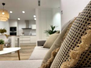 Kuchyňa alebo kuchynka v ubytovaní Apartamento nuevo céntrico frente al mar en Palamós