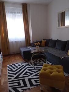 Posezení v ubytování APARTMAN SUNFLOWER