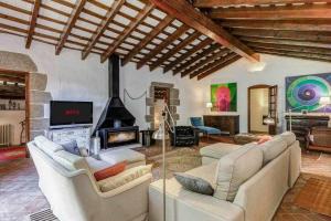 Posedenie v ubytovaní Masia 1612 Muy cerca de las playas Costa Brava