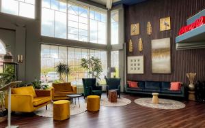 Posezení v ubytování Atrium Hotel Amadeus