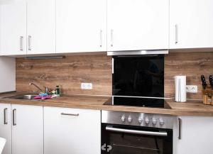 Köök või kööginurk majutusasutuses K04 Fischerkaten MELINA max 2 Pers +9 fotot