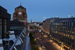 Nespecifikovaný výhled na destinaci Stockholm nebo výhled na město při pohledu z hotelu