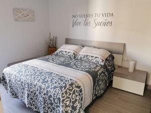 Postel nebo postele na pokoji v ubytování EVA Levante Beach