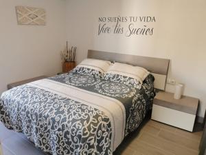 Postel nebo postele na pokoji v ubytování EVA Levante Beach