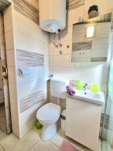 Koupelna v ubytování Studio Apartment Lino
