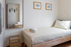 Postel nebo postele na pokoji v ubytování Sant'Agata