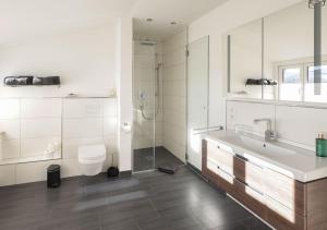 Koupelna v ubytování Residenz Kirchberg