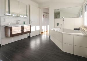 Koupelna v ubytování Residenz Kirchberg