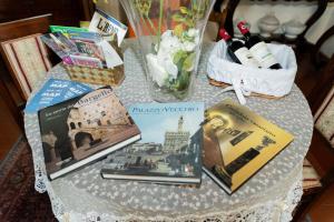 Knihovna v bed and breakfast