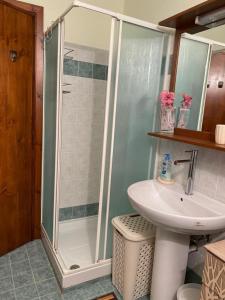 Een badkamer bij Hotel Sole