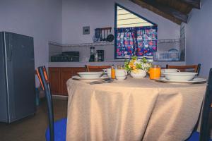 Kuchyň nebo kuchyňský kout v ubytování Ecovilla Cali