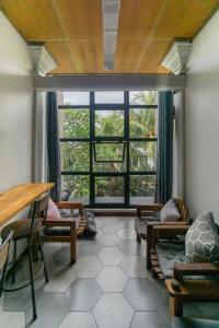 Interconnection Hostel的休息区