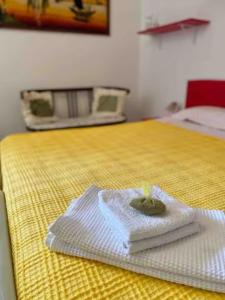 A bed or beds in a room at Via Verdi 14