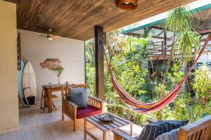 สวนหย่อมนอก Nautilus Surf & Yoga Villas Santa Teresa