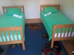 Postel nebo postele na pokoji v ubytování BSV Hostel