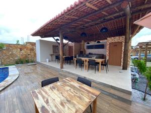 Balkón nebo terasa v ubytování Villamares Atalaia