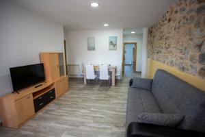 Telewizja i/lub zestaw kina domowego w obiekcie La casita del abuelo