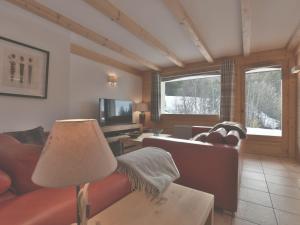 Гостиная зона в Appartement Le Grand-Bornand, 4 pièces, 6 personnes - FR-1-391-34