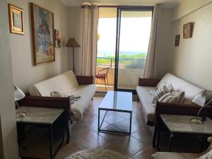 Posezení v ubytování Departamento con vista al mar concon