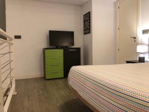 TV a/nebo společenská místnost v ubytování CriteriaHome! nice&easy