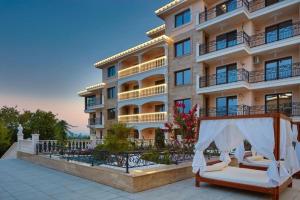 Bygningen som lejligheden ligger i